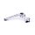 XLC Schaftvorbau für 1 1/8 Zoll Gewindegabel, 25,4*90 mm, silber, verstellbar