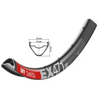 DT Swiss EX 471 27.5 Zoll (584-22) Felge, schwarz, 32 Loch