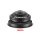 Token MTX TK035A Steuersatz semi-integriert ZS44/ZS56 , Cartridgelager, 1 1/8 Zoll, schwarz