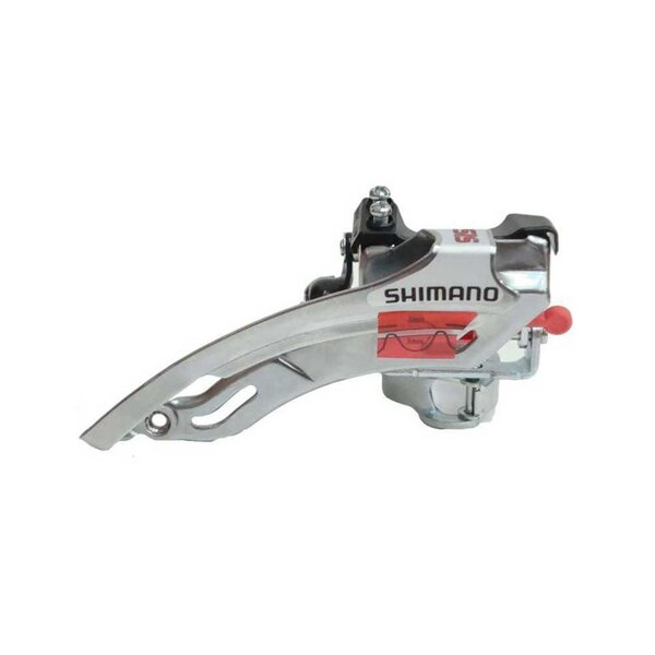 Shimano FD-TY32 Tourney Umwerfer top swing, down route, 3*6-fach, 66-69°