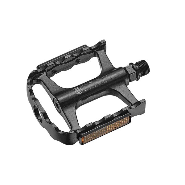 Union / Marwi SP-2160 Fahrrad Pedal Aluminium Set links & rechts, schwarz