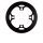 M-Wave PD-G-104-SL 40 Kettenschutz E-Bike für 40 Zähne, LK 104 mm, schwarz
