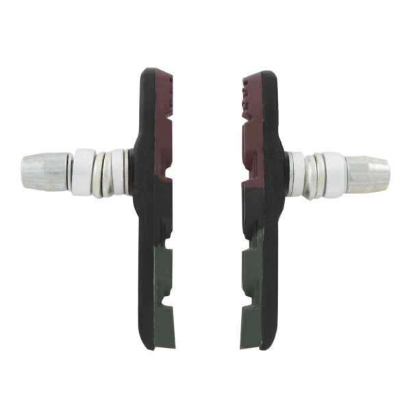 Promax 70 V3T Bremsbelag für V-Brake Felgenbremse mit Schraubbolzen, triple