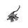Shimano Altus ST-M370 Rapidfire Brems-Schalthebel rechts, 9-fach, V-Brake