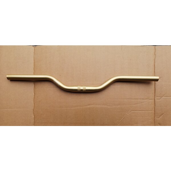 Nisi Fixie Riser Lenker, gold, 605*50 mm, 25,4 mm Lenkerklemmung NEU