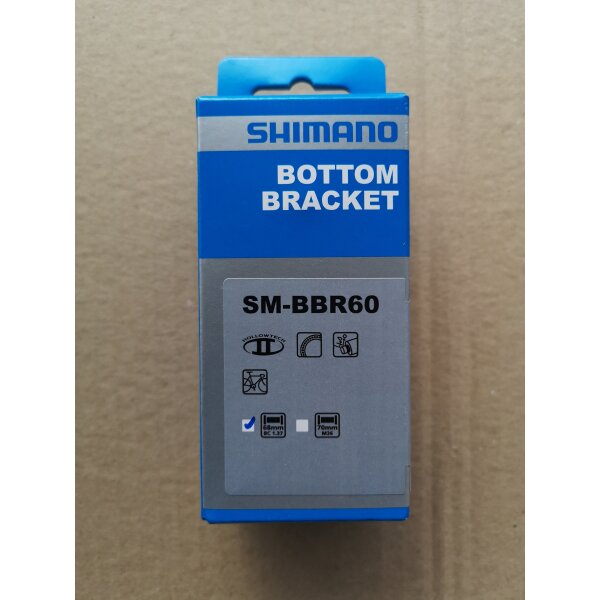 Shimano SM-BBR60 Innenlager BSA 68 mm, für Hollotech II Rennradkurbeln