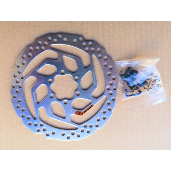 Shimano SM-RT26 Bremsscheibe IS 6-Loch, 160 mm, NEU