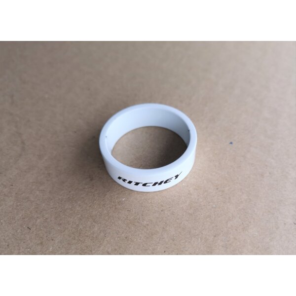 Ritchey Spacer 1 1/8 Zoll, 10 mm, weiss