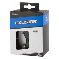 Exustar E-PPM820-2 Plattformpedal, Set links und rechts, schwarz