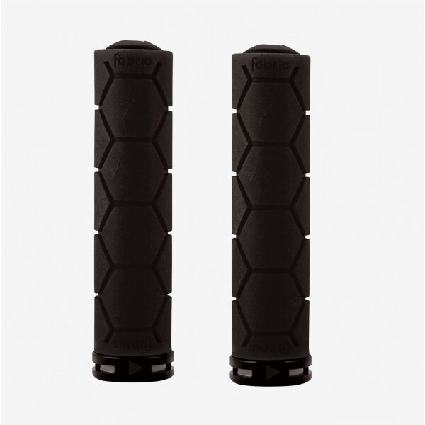 Fabric Silicone Lockon Lenkergriffe schwarz