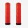 Fabric Silicone Lockon Lenkergriffe rot