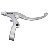 Promax 4-Finger Bremshebel V-Brake rechts, silber