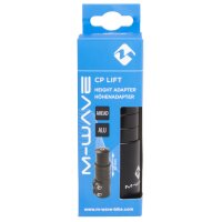 M-Wave CP Lift Vorbau-Adapter 1 1/8 Zoll, Vorbauerhöhung max. 65 mm, schwarz, OVP
