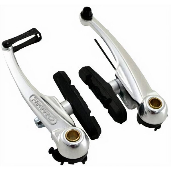 Tektro M857 V-Brake Felgenbremse, silber, NEU