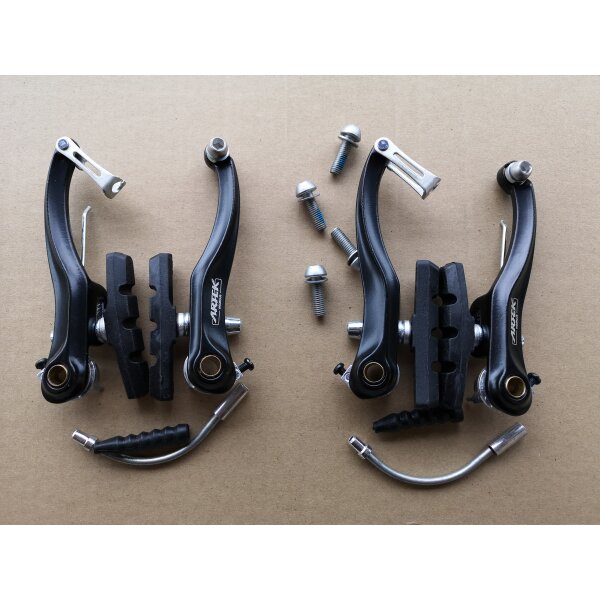 Artek V-Brake Felgenbremse vorn und hinten, schwarz