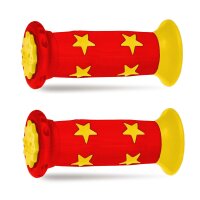 Progrip Kinder-Lenkergriffe rot/gelb, Set links+rechts