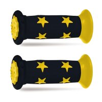 Progrip Kinder-Lenkergriffe schwarz/gelb, Set links+rechts