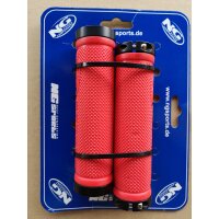 NG Sports Double Clamp Lock-on Griffe, 1 Paar, rot, OVP