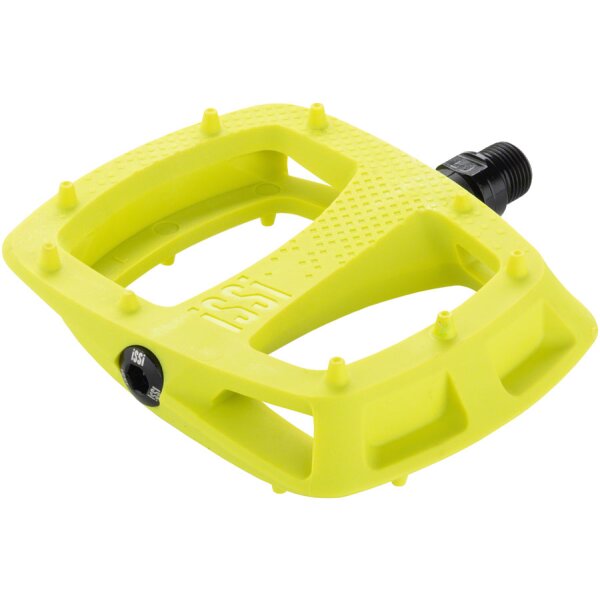 Issi Thump Pedal Kunststoff, Set links & rechts, yellow
