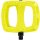 Issi Thump Pedal Kunststoff, Set links & rechts, yellow