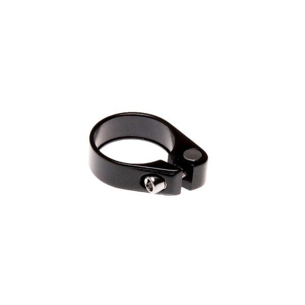 Absolut Sattelstützklemme mit Schraube, 31,8 mm, schwarz
