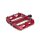 Sixpack Menace Generation 2 Pedale, Set links und rechts, rot, NEU