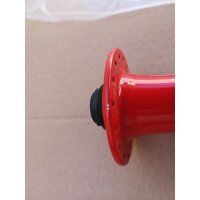 XLC Evo Disc IS 6-Loch Nabe vorn, 100*15 mm, 32 Loch, rot