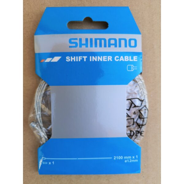Shimano Schaltzug Stahl 1,2*2100 mm, OVP