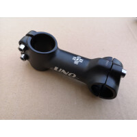 Kalloy UNO Aheadsetvorbau, 90 mm, 25,4 mm Lenkerklemmung, schwarz, 10°