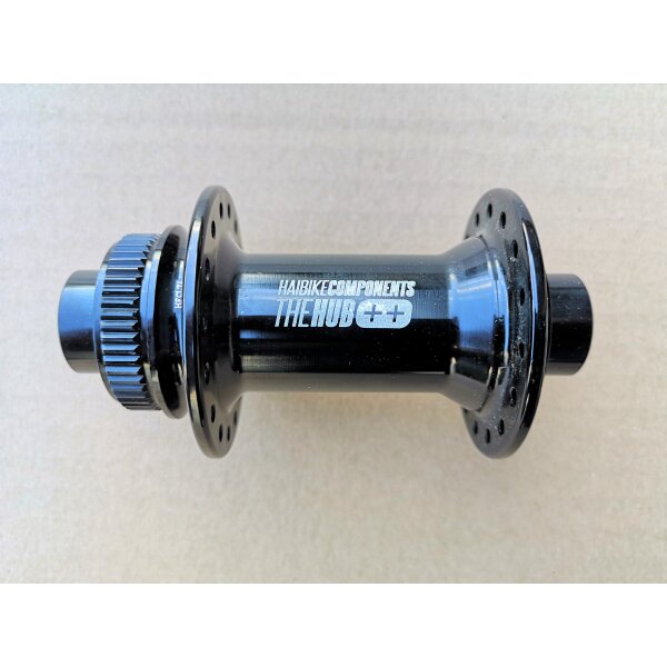 Haibike The Hub Disc Nabe vorn, Centerlock, 100*15 mm, 32 Loch, schwarz