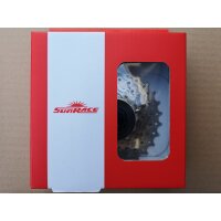 Sunrace CSM63 Kassette 7-fach, 12-28 Zähne, silber,...