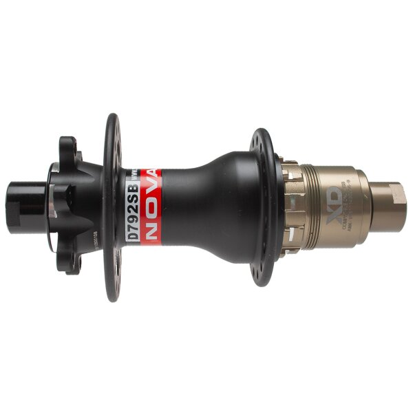 Novatec D792SB SL Disc Hinterradnabe, 142/12 mm, 32 Loch, mattschwarz, SRAM XD