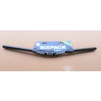 Sixpack Leader 750 Low Riser Lenker 31,8*750*15 mm, schwarz