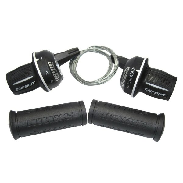 SRAM MRX Comp Schalthebel Set 3*6-fach, Micro front, mit Festgriffen, NEU
