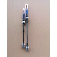 Sachs Schnellspanner für Naben MTB, silber, Set VR+HR