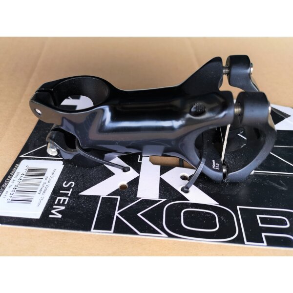 Kore Durox Vorbau, 31,8*75 mm, 1 1/8 Zoll Ahead, schwarz