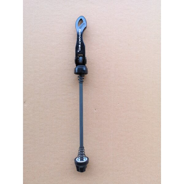 Novatec Schnellspanner vorn für Nabe mit Baubreite 100 mm, schwarz