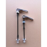 Schnellspanner für Naben, Alu/Stahlachsen, silber,...