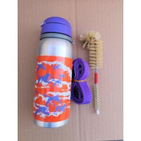 Elite Coki Trinkflasche Aluminium, 0,4 l, orange