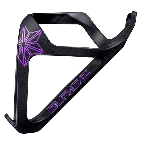 Supacaz Tron Poly Flaschenhalter Sideload rechts, lila/schwarz
