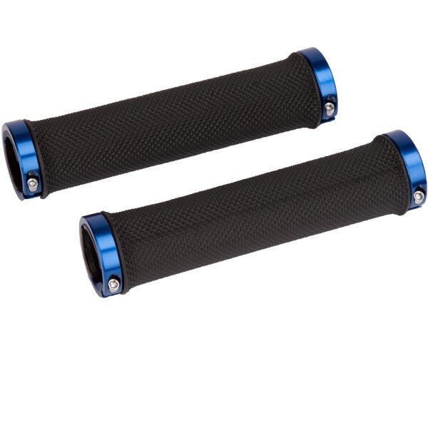 Ergotec Bilbao Lenkergriffe Lock-on 135/135 mm, schwarz/blau