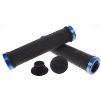 Ergotec Bilbao Lenkergriffe Lock-on 135/135 mm, schwarz/blau