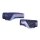 Herrmans Adrenalin ergonomische Lenkergriffe Lock-on, schwarz/grau/rot, 125/95 mm