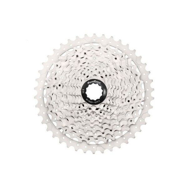 Sunrace CSMS3 Kassette 10-fach, 11-46 Zähne, silber