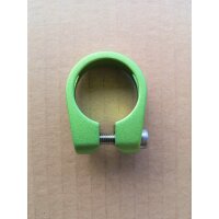 Control Tech One Sattelklemme / Sattelstützklemme mit Schraube, 31,8 mm, grün