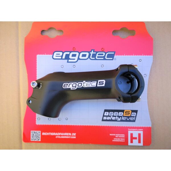 Ergotec Charisma Vorbau Ahead 20°, 90*25,4 mm, schwarz