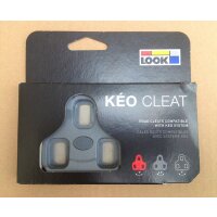 Look Keo Schuhplatten / Cleats, grau 4,5°, Orginalteil