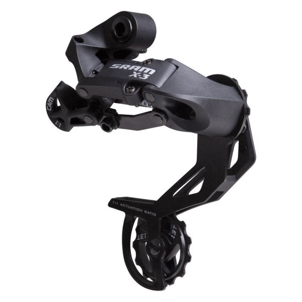 SRAM X3 Schaltwerk langer Käfig 7/8-fach, schwarz
