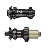 Novatec Nabensatz Boost DS641 + DS642, HG, 28 Loch, schwarz