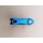 Control Tech One Sattelklemme / Sattelstützklemme mit Schnellspanner, 31,8 mm, blau